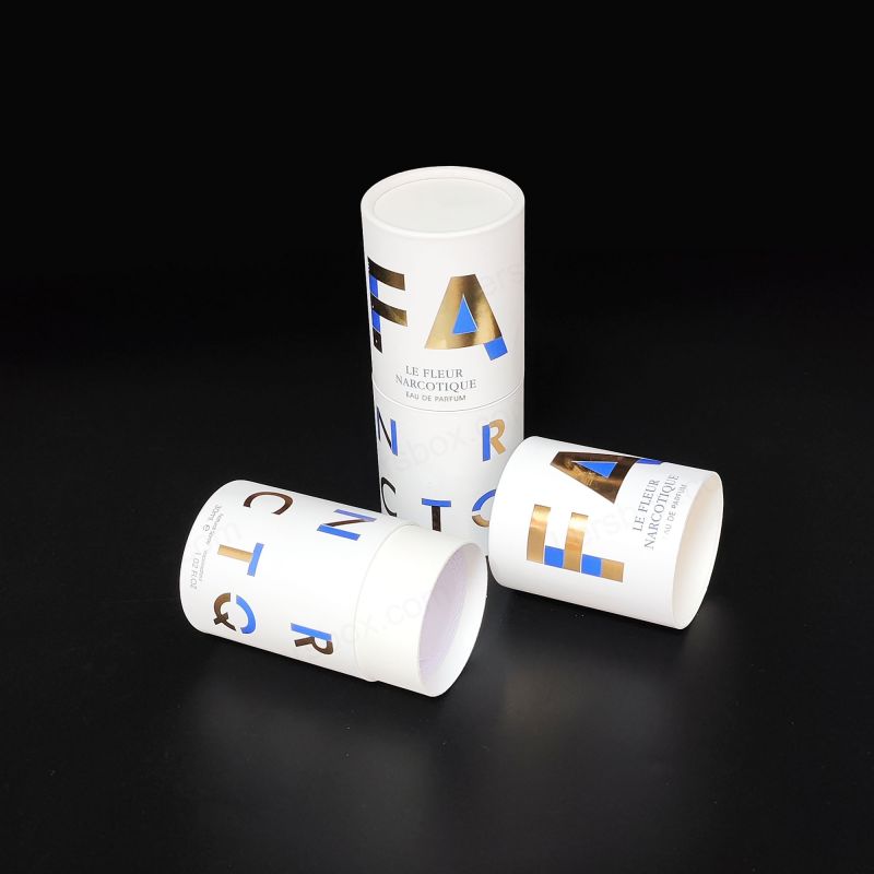 Foldable Paper Tube Boxes for Efficient Storage and Elegant Product Packaging Options HT003