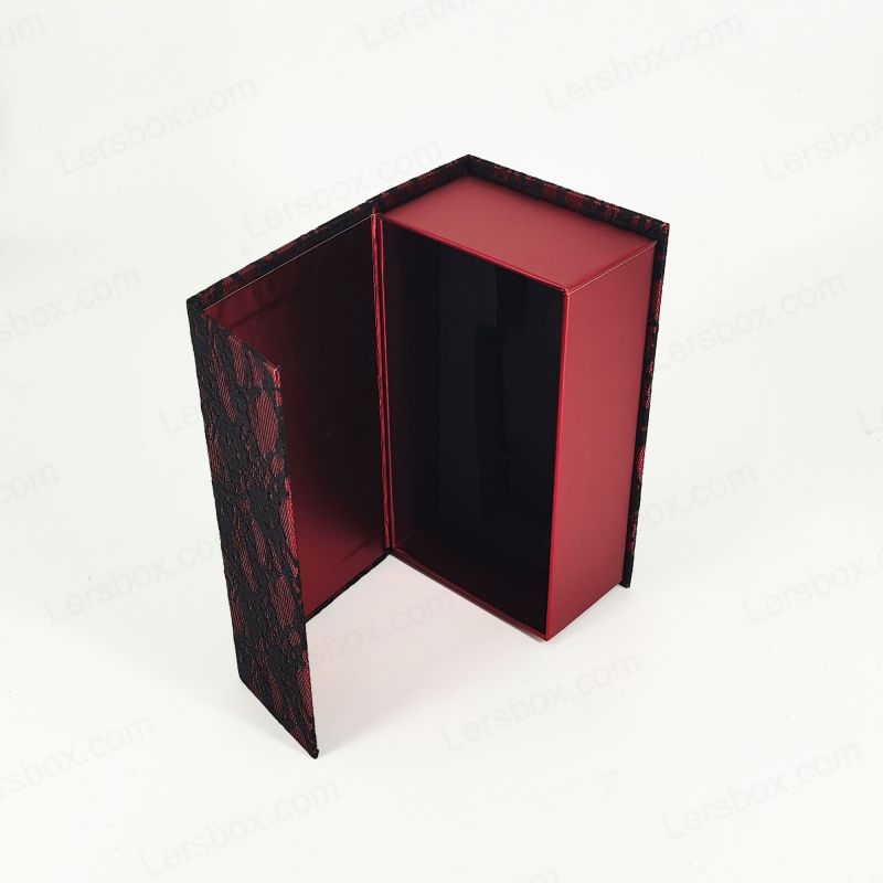 Handmade Gold Foil Perfume Box with EVA Tray and Sturdy Rigid Construction HP015