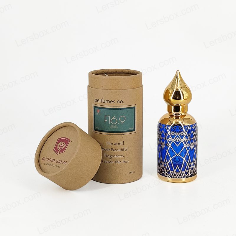 Eco-Conscious Paper Tube Boxes for Reliable Shipping, Storage, and Eye-Catching Brand Presentation HT010