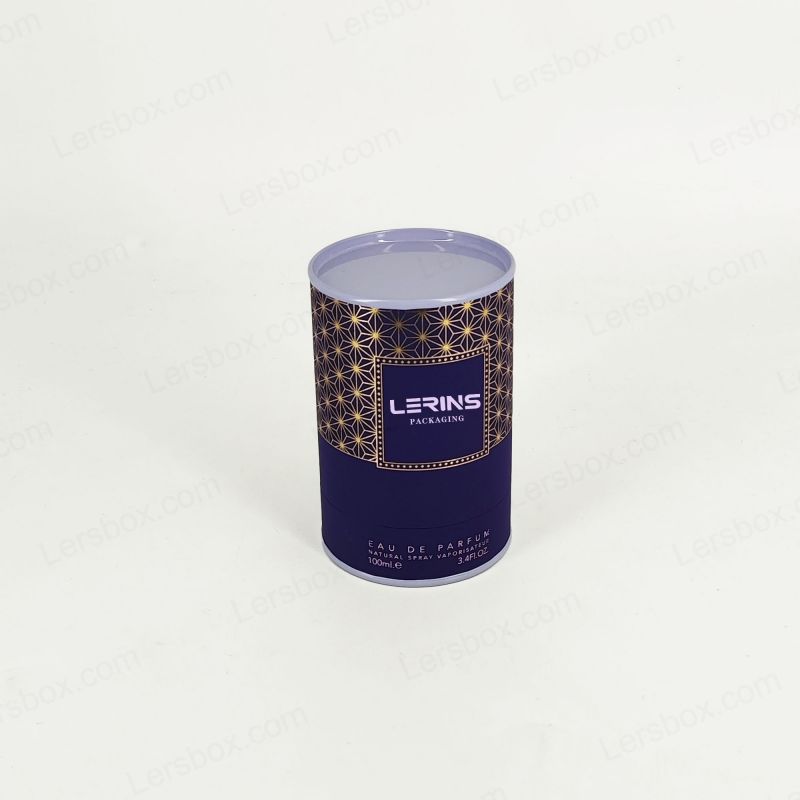 Elegant Paper Tube Boxes with Custom Prints for Stylish Packaging and Eco-Friendly Shipping Solutions HT012