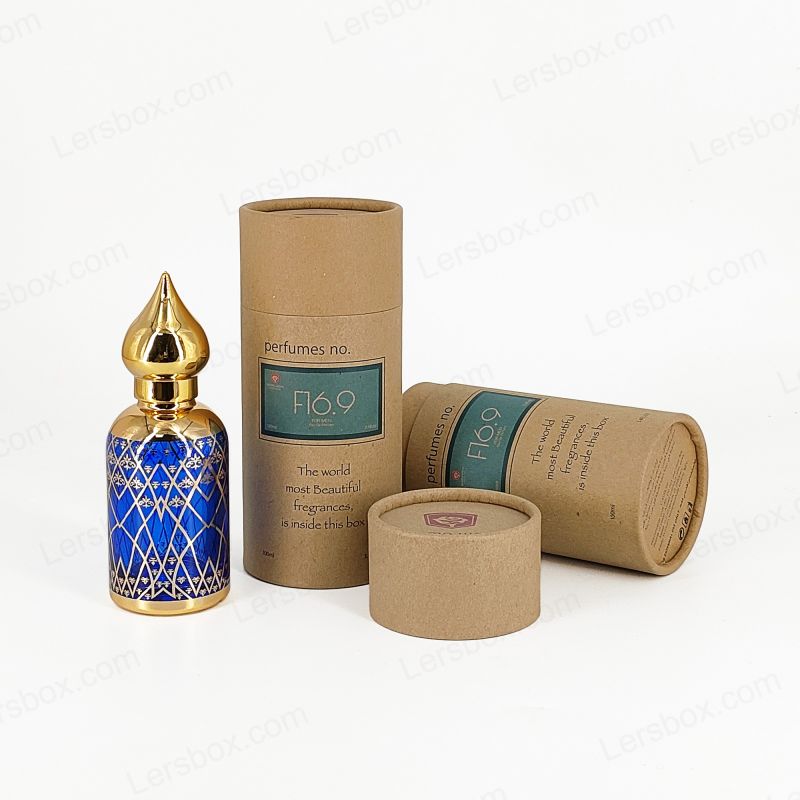 Eco-Conscious Paper Tube Boxes for Reliable Shipping, Storage, and Eye-Catching Brand Presentation HT010