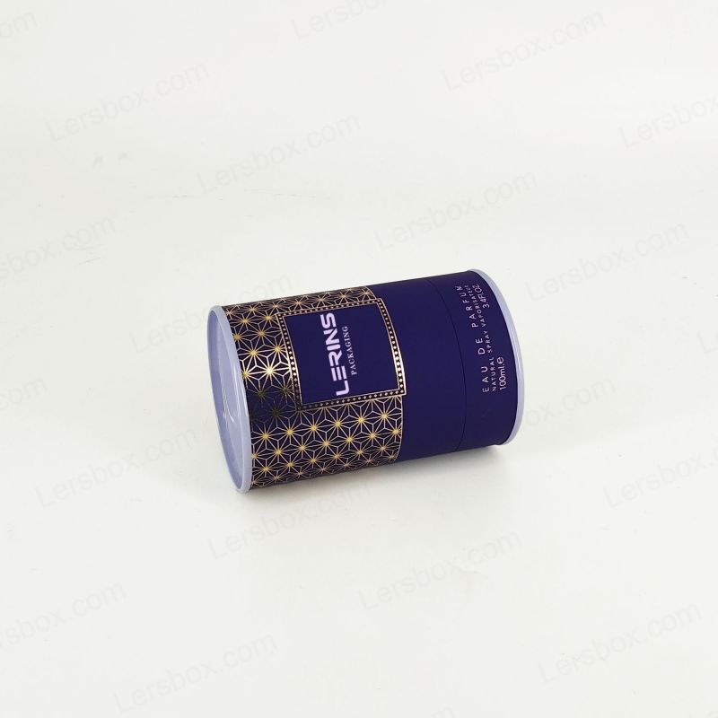 Elegant Paper Tube Boxes with Custom Prints for Stylish Packaging and Eco-Friendly Shipping Solutions HT012