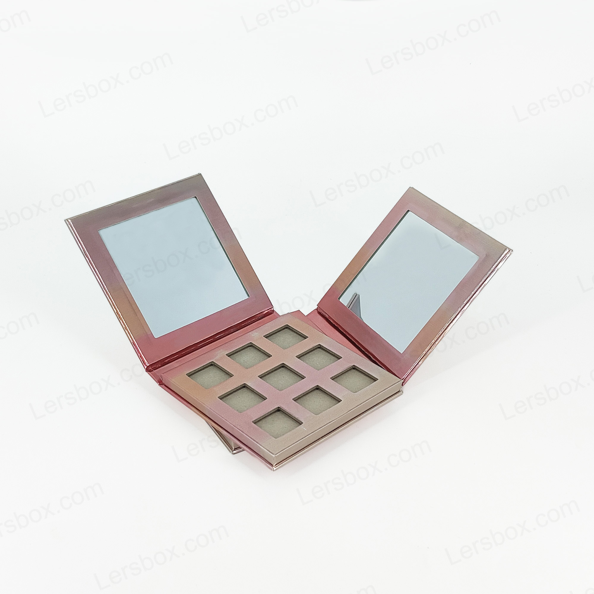 Custom Logo Cosmetics Pan Pink Contour Blush Pressed Powder Vegan Makeup Maquillaje Private Label Blush Palette Palette003