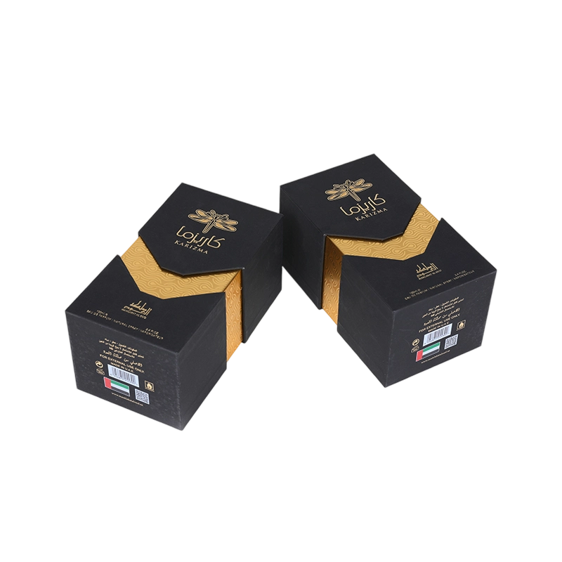 200GSM Special Paper With 2mm Grey Board Graceful Aura Perfume Box 200GSM Special Paper With 2mm Grey Board Graceful Aura Perfume Box