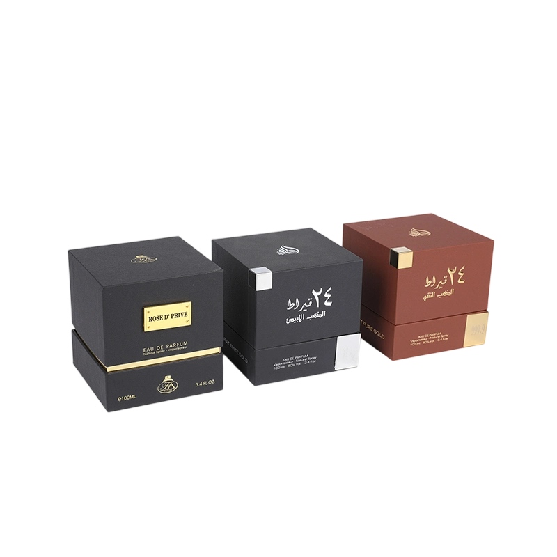 Gold Hot Stamping CMYK Printing Hidden Gem Perfume Box Gold Hot Stamping CMYK Printing Hidden Gem Perfume Box