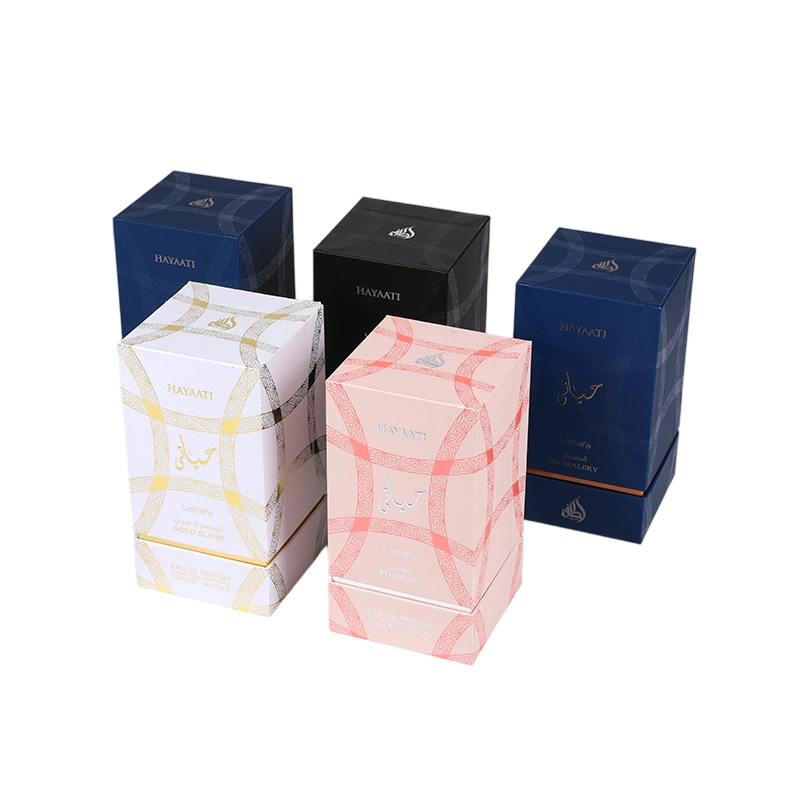 Gold Hot Stamping Customized Midnight Kiss Perfume Box Gold Hot Stamping Customized Midnight Kiss Perfume Box