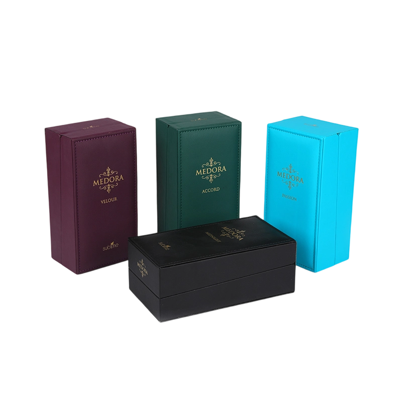 PU Leather Box for Perfume & Cosmetic EVA Inner Exotic Blossom PU Leather Box for Perfume & Cosmetic EVA Inner Exotic Blossom