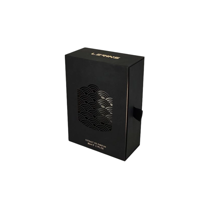 Premium Perfume Box with Custom Gold Foil, EVA Tray, and Rigid Lid for Protection HP033 Premium Perfume Box with Custom Gold Foil, EVA Tray, and Rigid Lid for Protection HP033