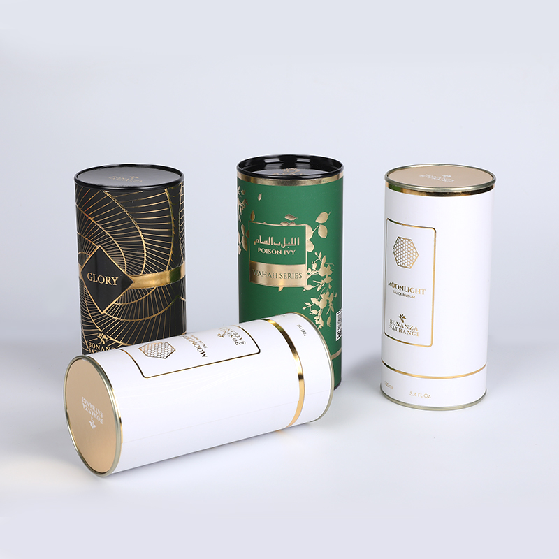 Pure Cylinder Paper Can with 6mm Grey Board