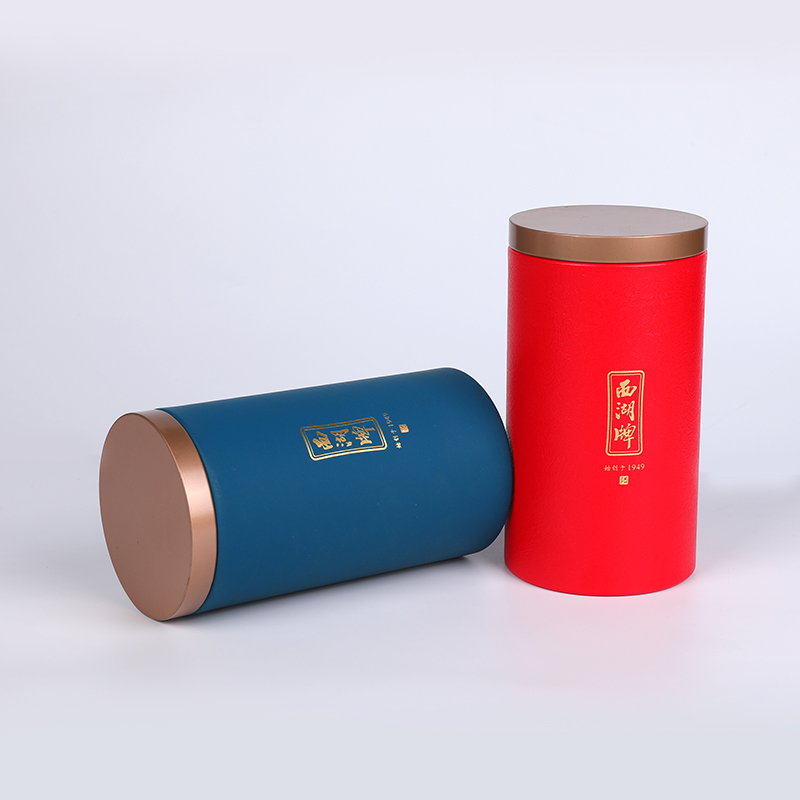 Allure Prestige Cylinder Packaging with Embossed and Grained Surface